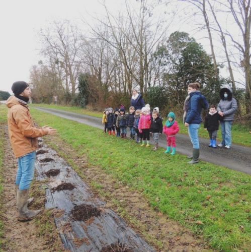 Les élèves de l'école 